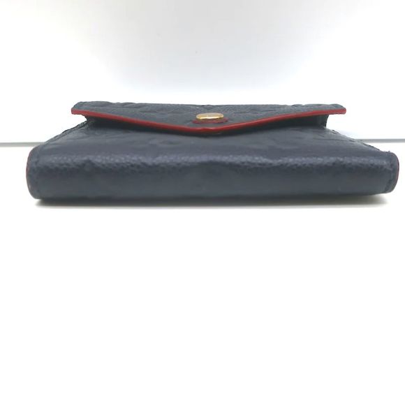 Louis Vuitton Victorine Wallet Navy Monogram Empreinte Leather - Picture 6 of 12
